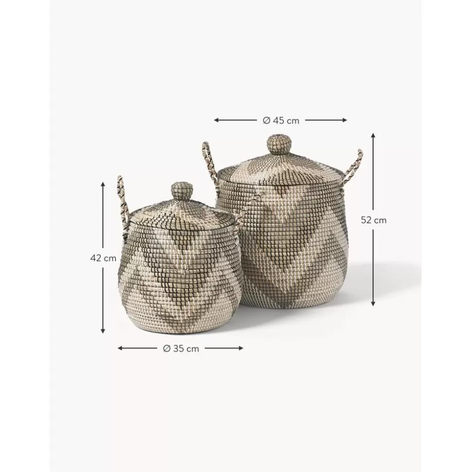 aufbewahrungskorbe_mija_mit_deckel_2erset_9-4.webp Best Westwing Collection Aufbewahrungskorbe Mija Mit Deckel, 2Er-Set