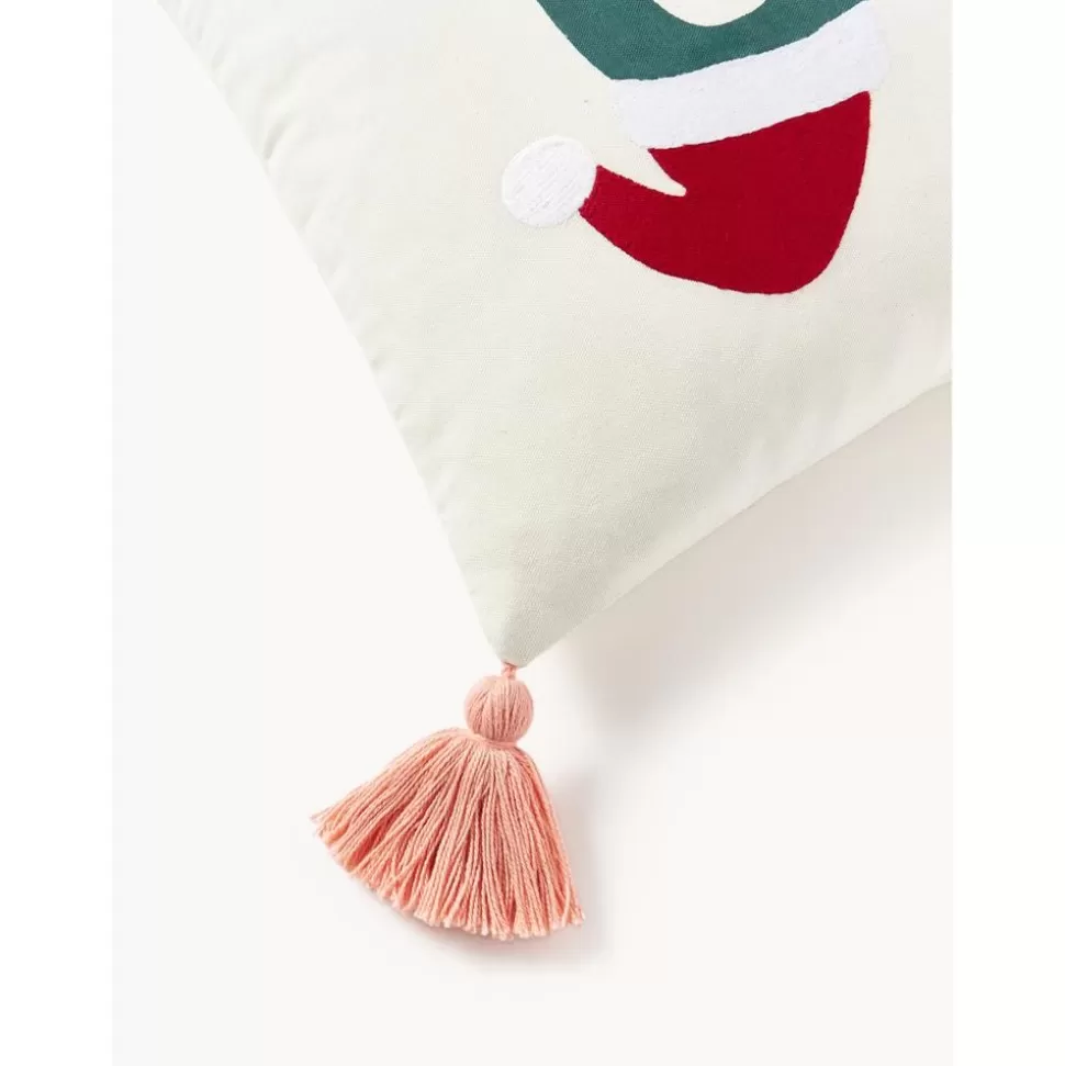 bestickte_baumwollkissenhulle_nicholas_mit_weihnachtlichem_motiv_und_quasten_2-2.webp Discount Westwing Collection Bestickte Baumwoll-Kissenhulle Nicholas Mit Weihnachtlichem Motiv Und Quasten