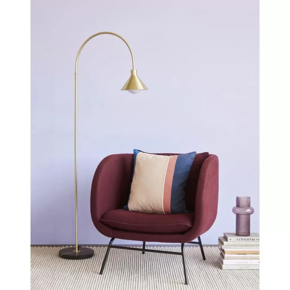 Store Hübsch Bogenlampe Pipe