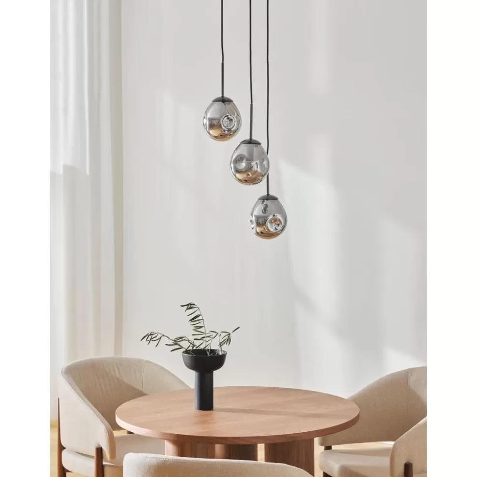 Outlet Westwing Collection Cluster-Pendelleuchte Amora Aus Verspiegeltem Glas