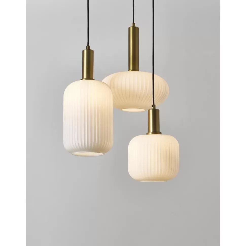 Cheap Westwing Collection Cluster-Pendelleuchte Candela Aus Opalglas