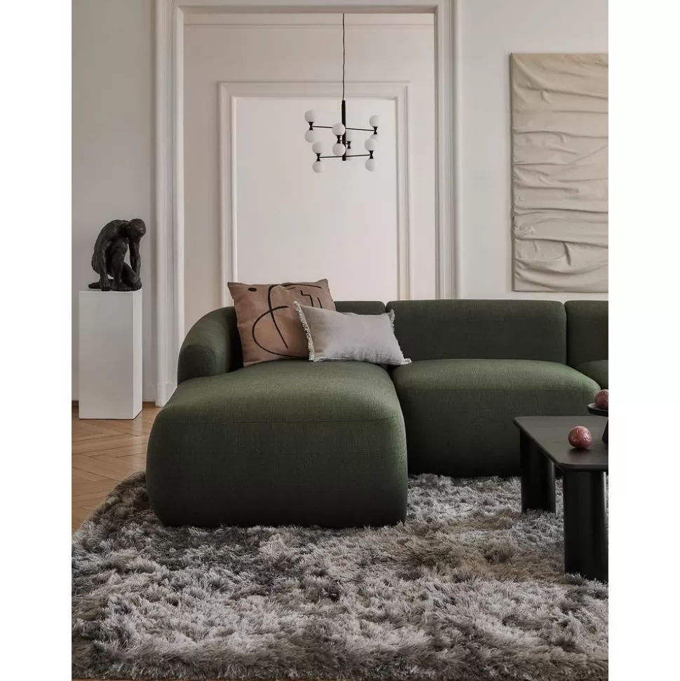 Discount Westwing Collection Glanzender Hochflor-Teppich Jimmy