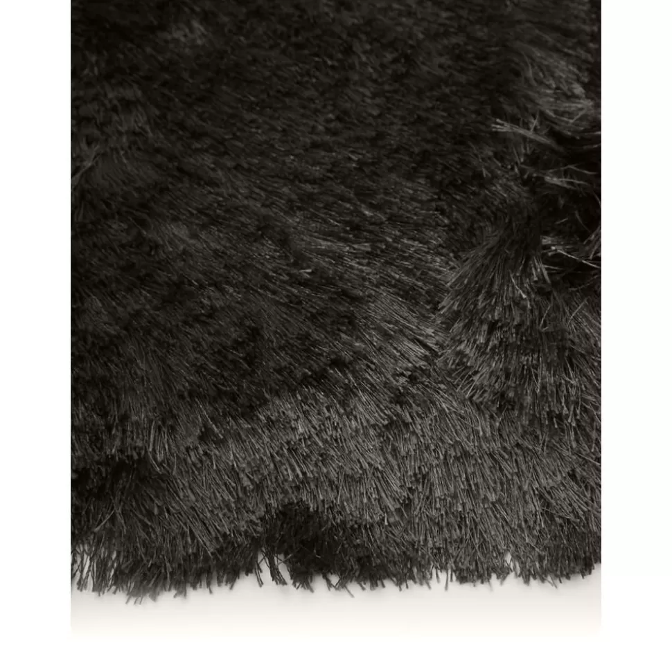 Online Westwing Collection Glanzender Hochflor-Teppich Jimmy, Rund