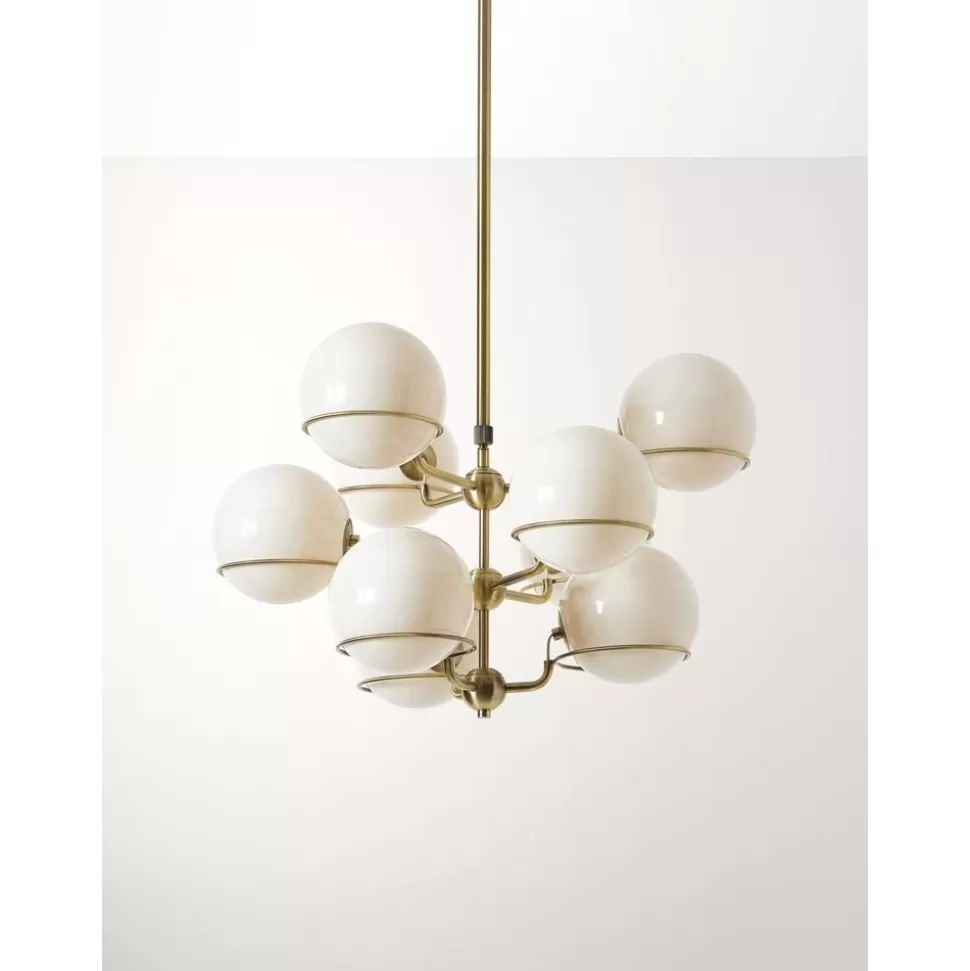 Shop Westwing Collection Grose Glaskugel-Pendelleuchte Carey