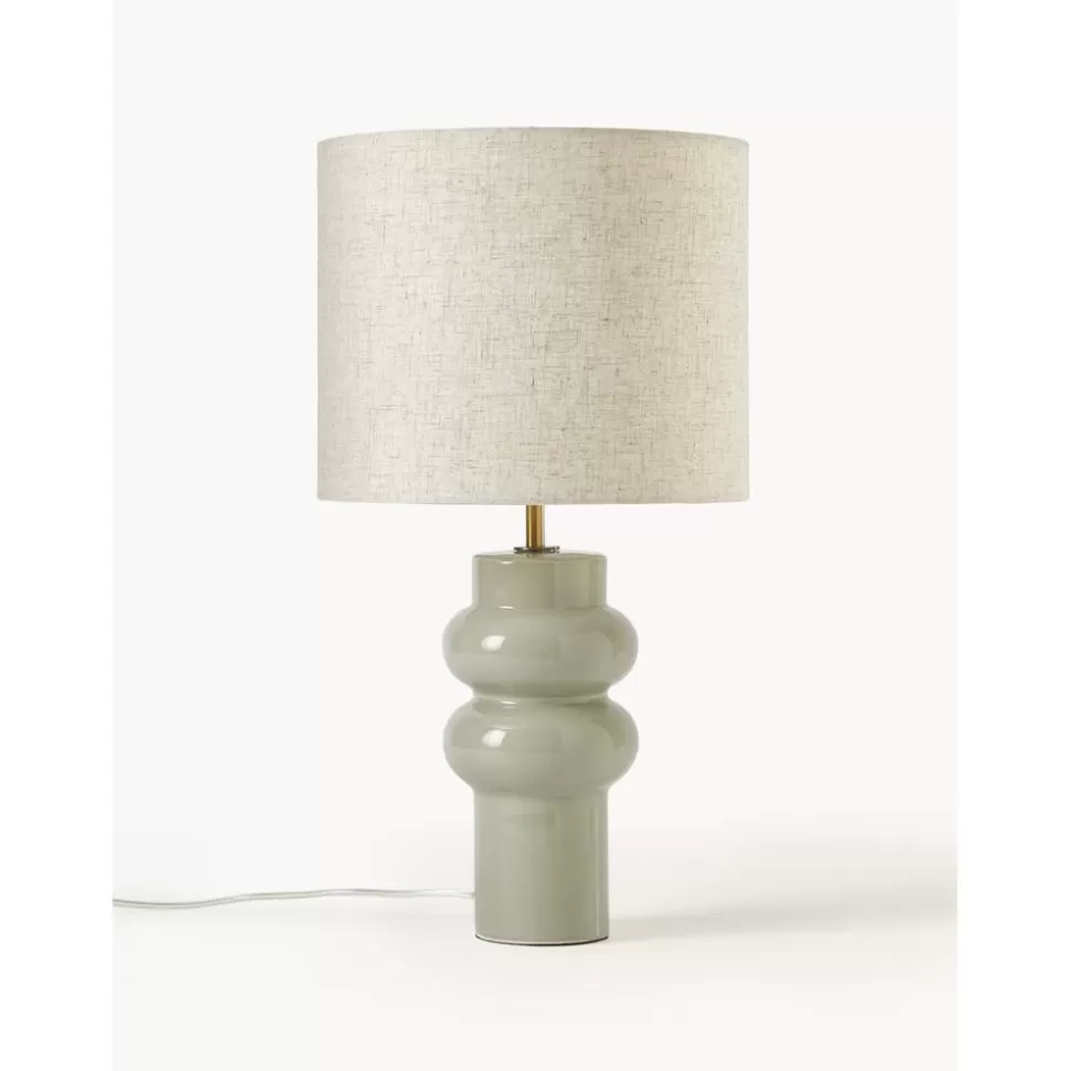 Shop Westwing Collection Grose Keramik-Tischlampe Christine