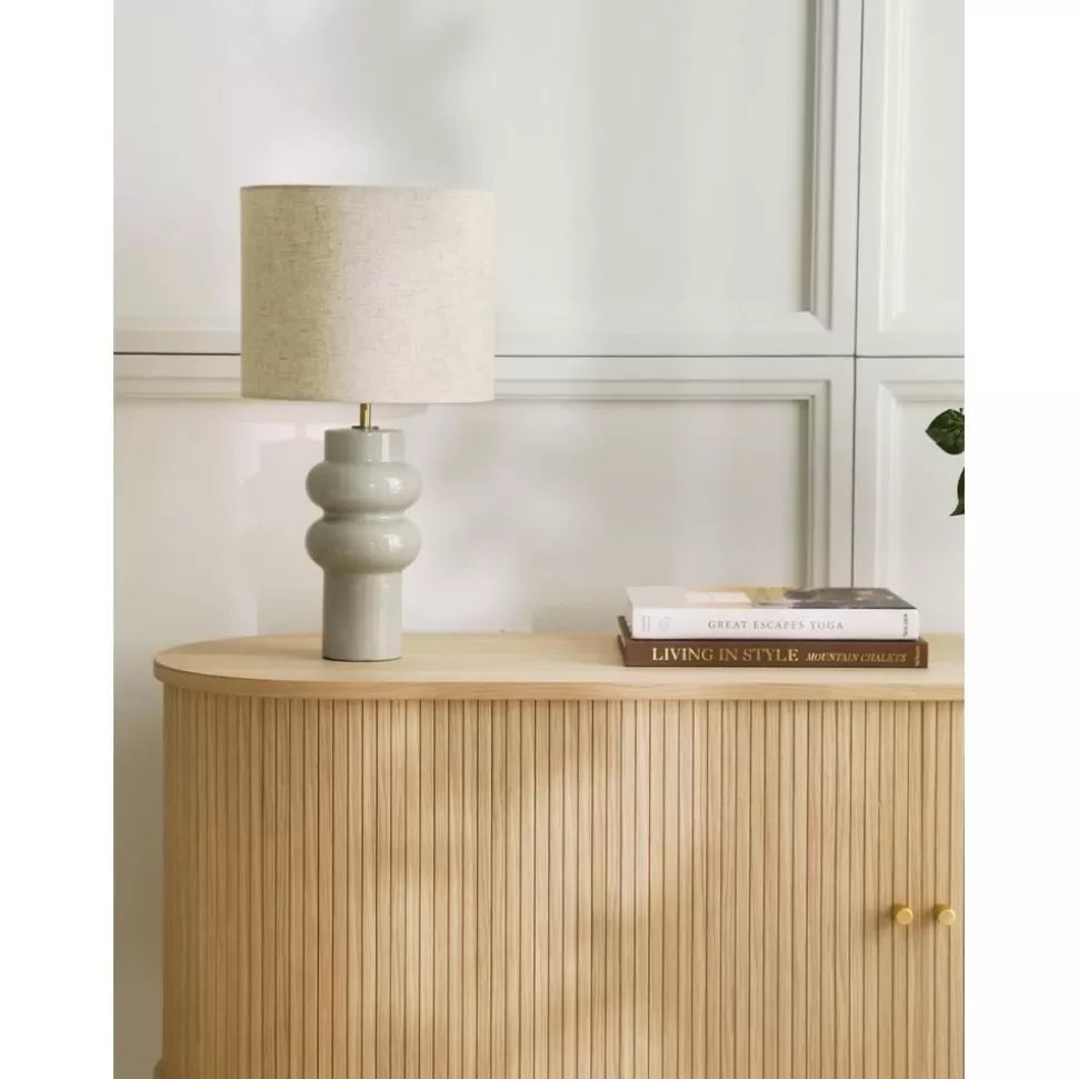 Shop Westwing Collection Grose Keramik-Tischlampe Christine