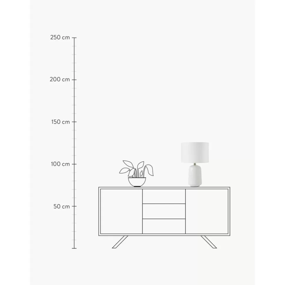 grose_keramiktischlampe_iva_2-2.webp Best Sale Westwing Collection Grose Keramik-Tischlampe Iva