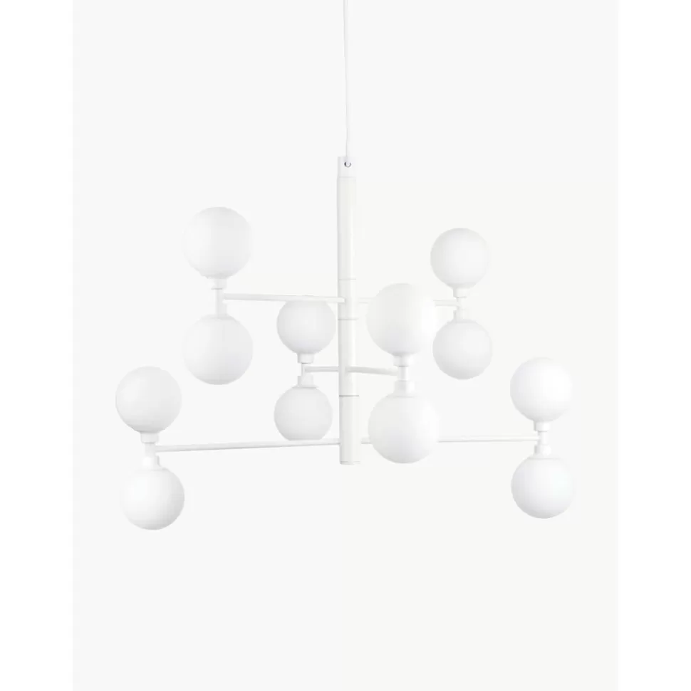 New Westwing Collection Grose Pendelleuchte Grover Mit Glaskugeln