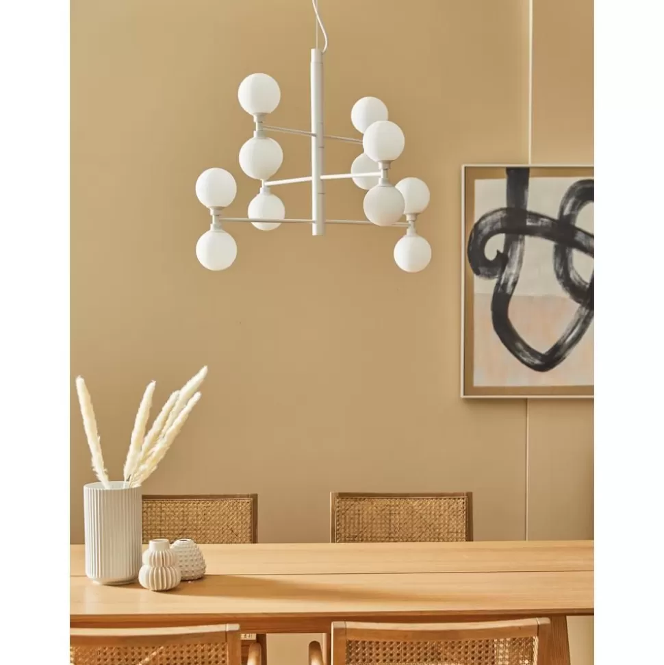 New Westwing Collection Grose Pendelleuchte Grover Mit Glaskugeln