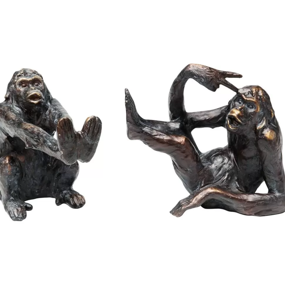 handgefertigte_buchstutzen_monkey_2tlg_4-2.webp Outlet Kare Design Handgefertigte Buchstutzen Monkey, 2-Tlg.