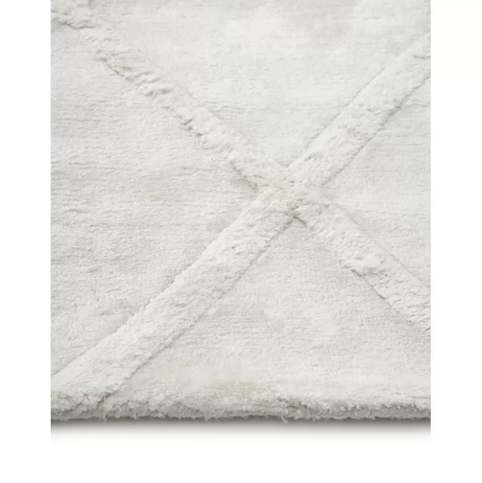 handgetufteter_viskoseteppich_shiny_mit_rautenmuster_2-2.webp Discount Westwing Collection Handgetufteter Viskoseteppich Shiny Mit Rautenmuster