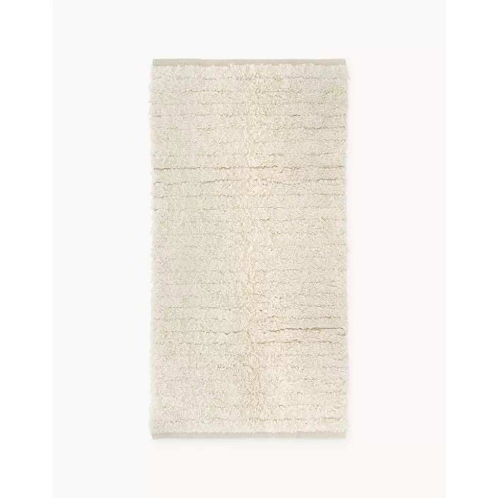 Clearance Westwing Collection Handgewebter Hochflor-Wollteppich Octavia Mit Hoch-Tief-Struktur