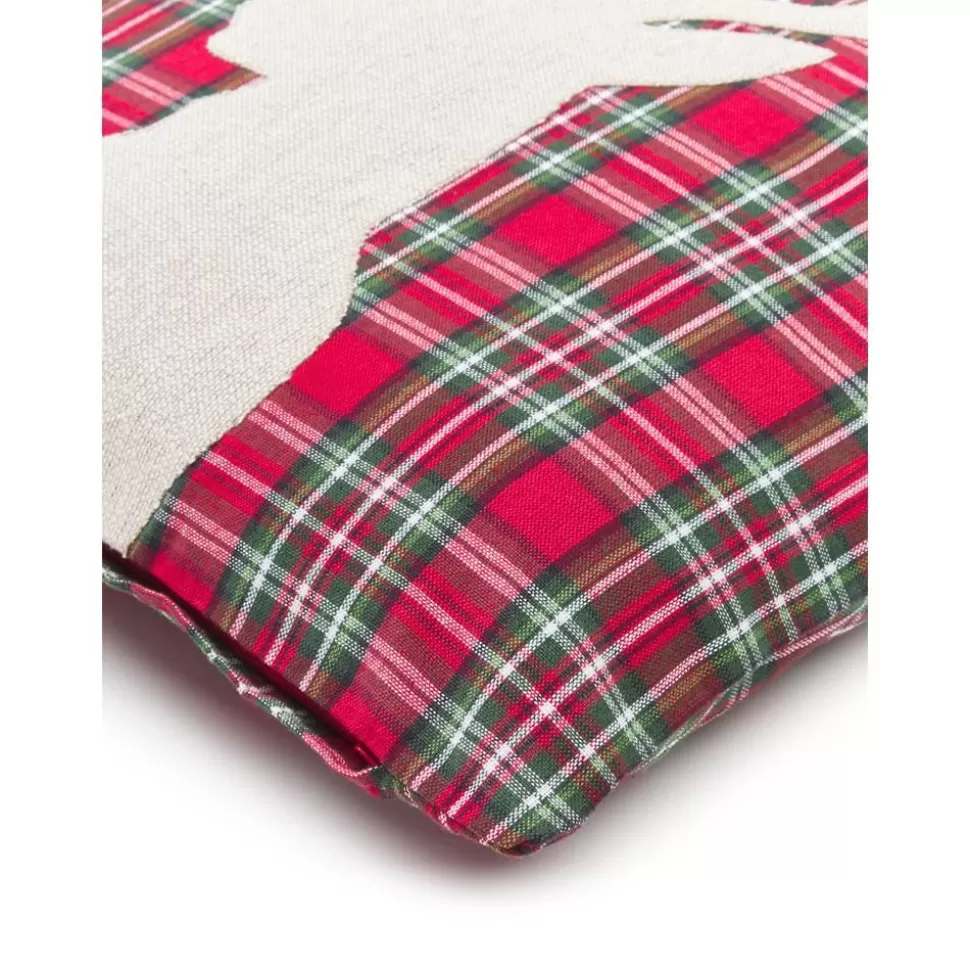 karierte_wendekissenhulle_donner_mit_hirschmotiv_5-2.webp Sale Westwing Collection Karierte Wendekissenhulle Donner Mit Hirschmotiv