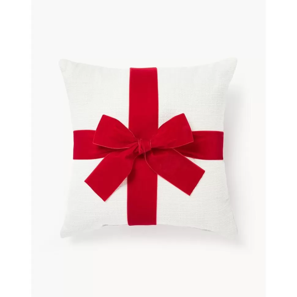 Best Westwing Collection Kissen Cinnie Mit Schleife, Mit Inlett