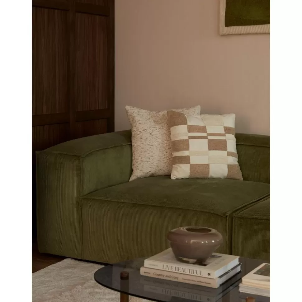 Cheap Westwing Collection Kissenhulle Scout Mit Getuftetem Karo-Muster