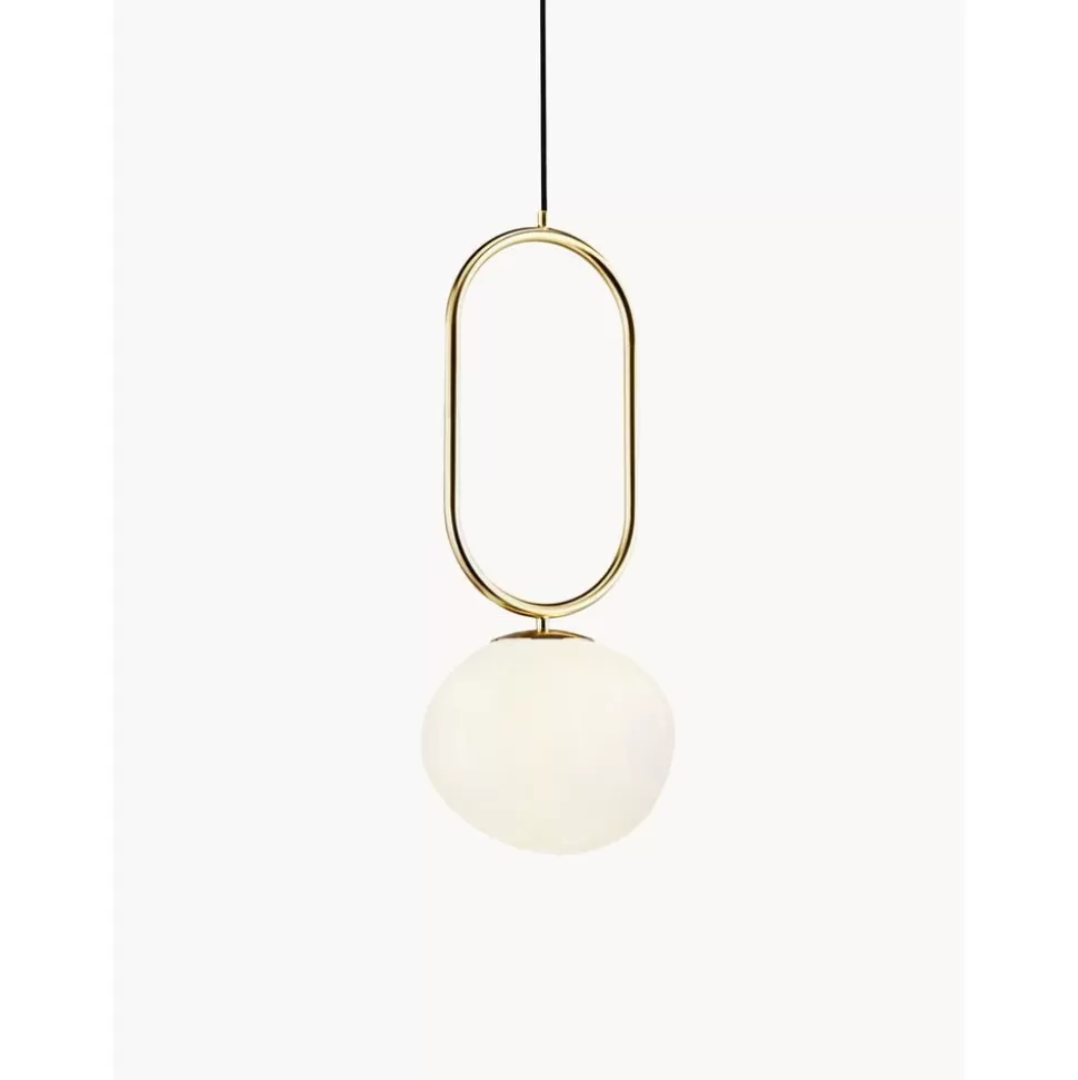 Sale Design for the People Kleine Glaskugel-Pendelleuchte Shapes