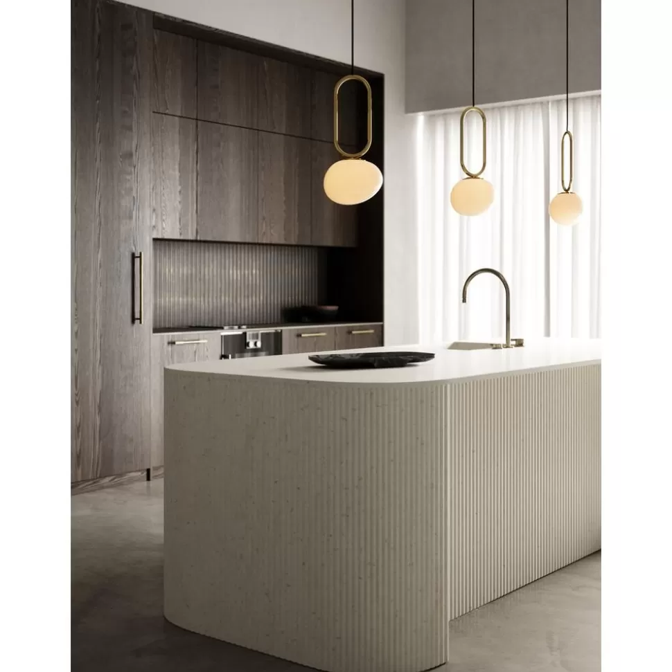 Sale Design for the People Kleine Glaskugel-Pendelleuchte Shapes