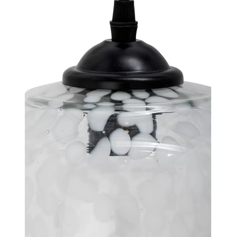kleine_glaspendelleuchte_gisele_mit_tupfenmuster_2-2.webp Store Bloomingville Kleine Glas-Pendelleuchte Gisele Mit Tupfen-Muster