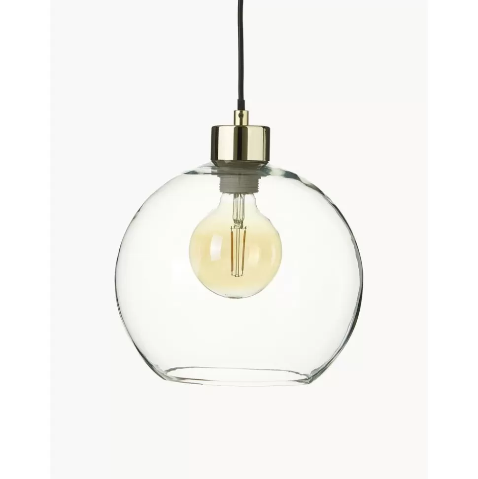 Discount Westwing Collection Kleine Pendelleuchte Irina Aus Glas