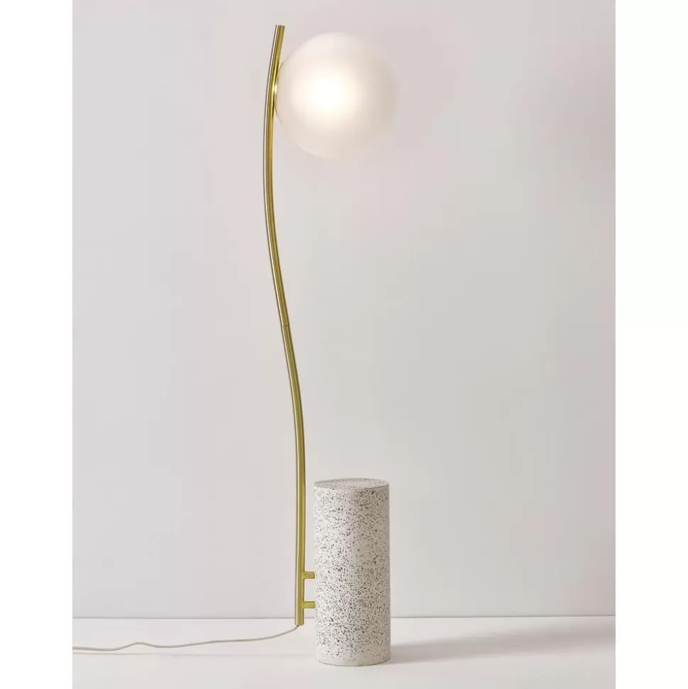 kleine_stehlampe_cora_mit_terazzofus_2-2.webp Sale Westwing Collection Kleine Stehlampe Cora Mit Terazzo-Fus