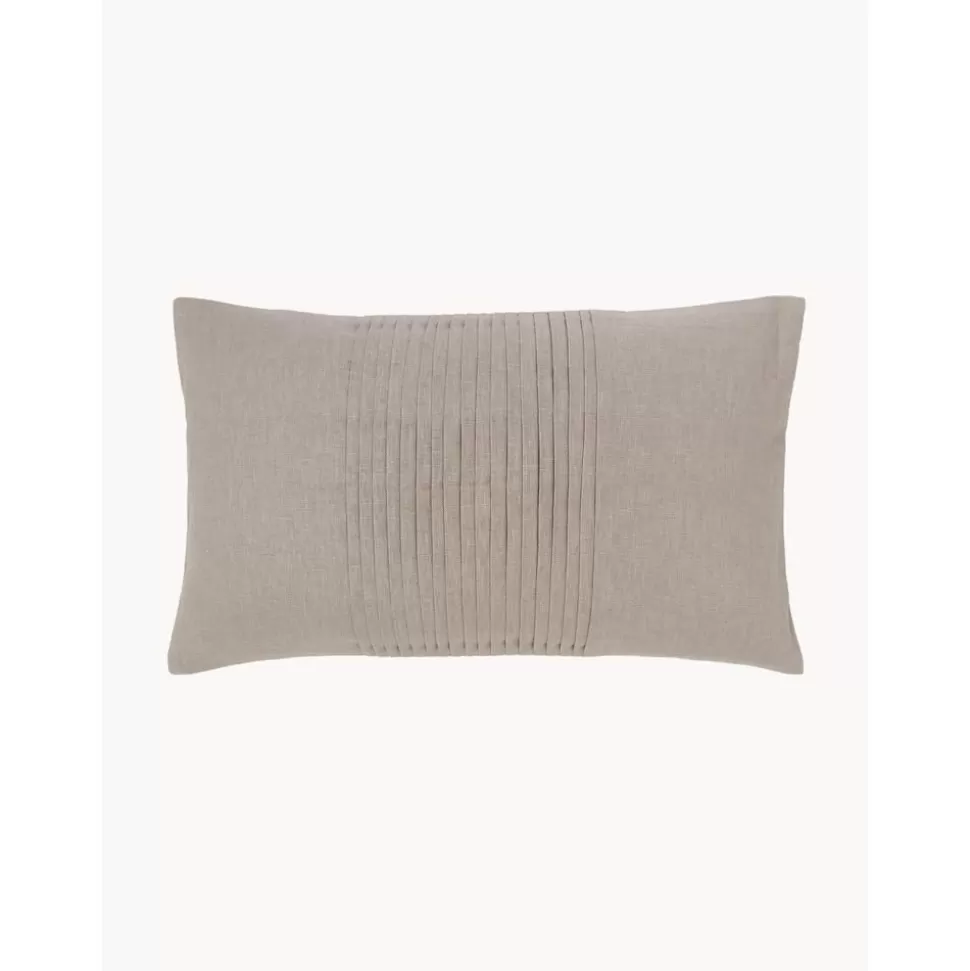 Shop Westwing Collection Leinen-Kissenhulle Dalia Mit Strukturmuster