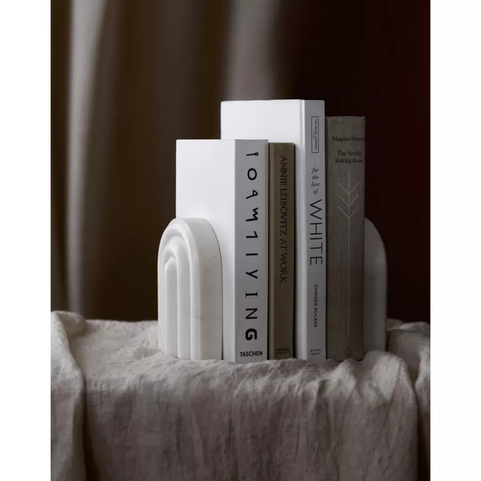 Cheap Westwing Collection Marmor-Buchstutzen Malie, 2 Stuck