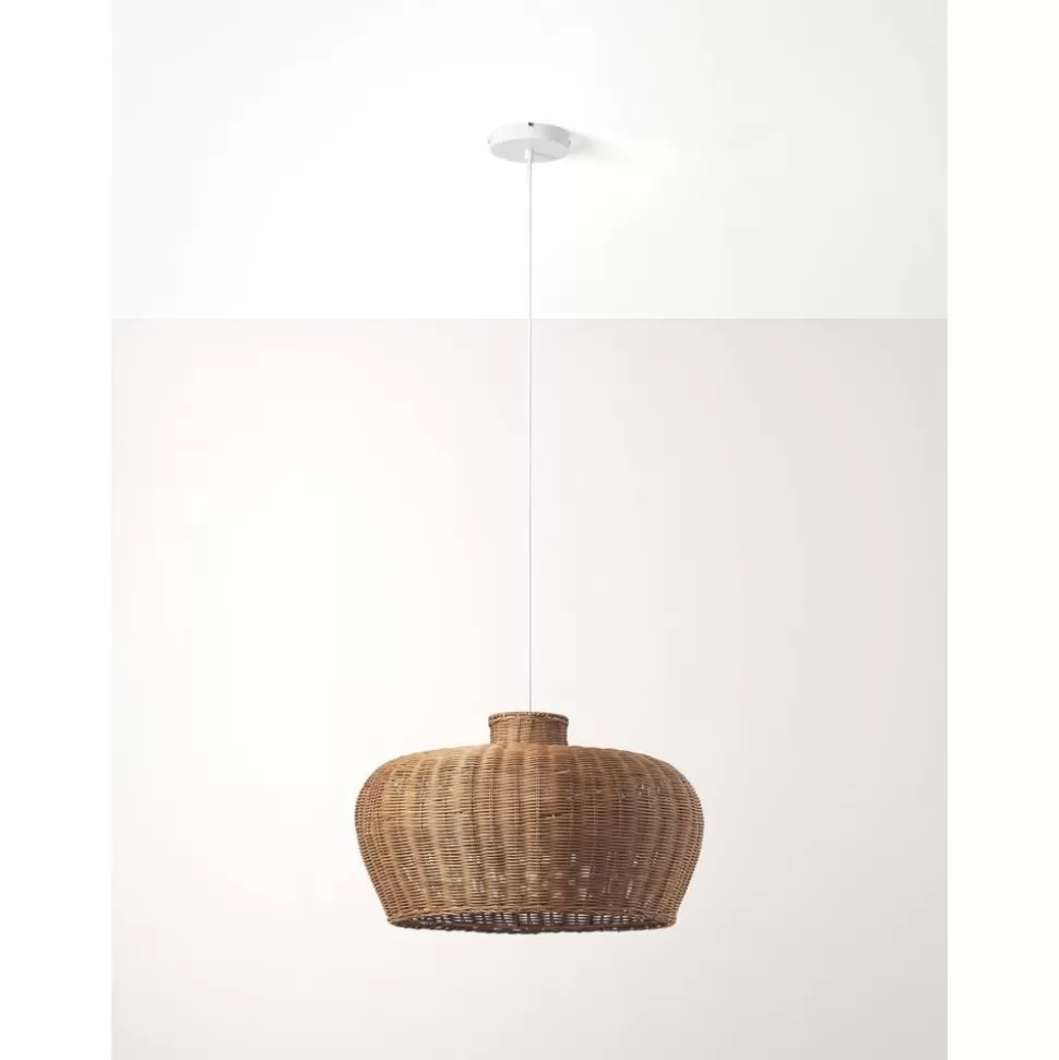 Outlet Westwing Collection Pendelleuchte Krisa Aus Rattan