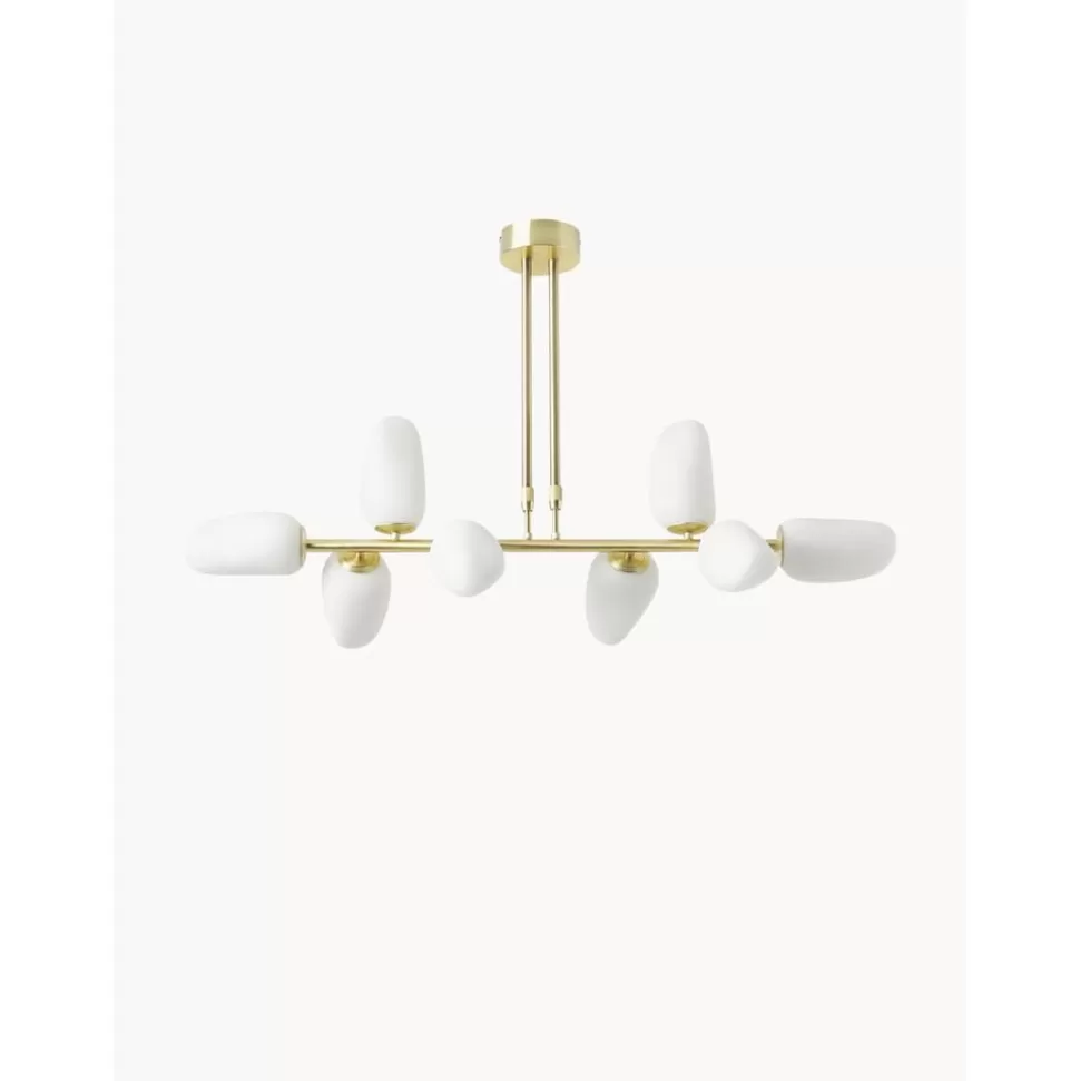 New Westwing Collection Pendelleuchte Lilja Aus Opalglas