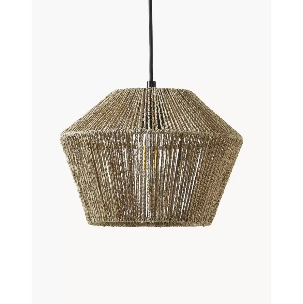 Clearance Westwing Collection Pendelleuchte Mira Aus Geflochtenem Hanfseil