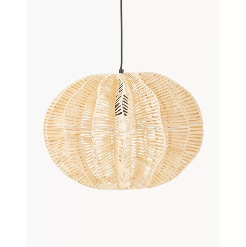Flash Sale Westwing Collection Pendelleuchte Ufe Aus Rattan