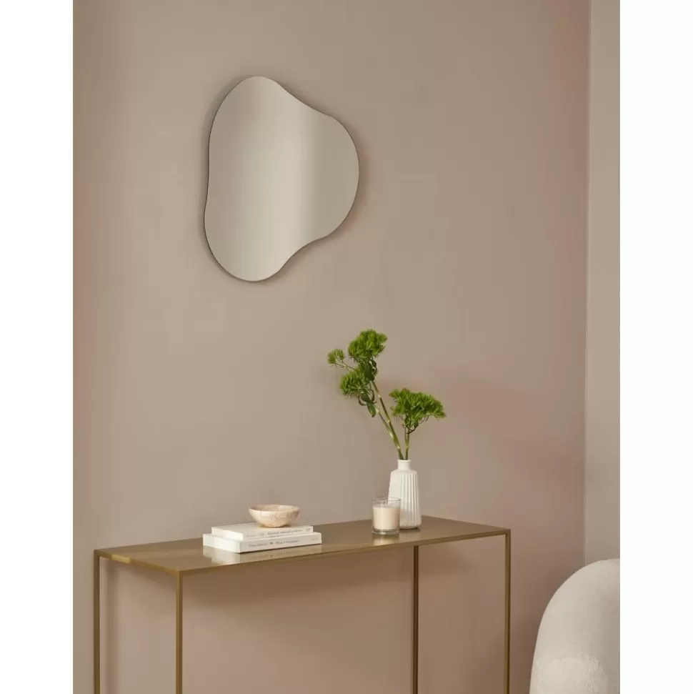 Fashion Westwing Collection Rahmenloser Wandspiegel Lia In Organischer Form