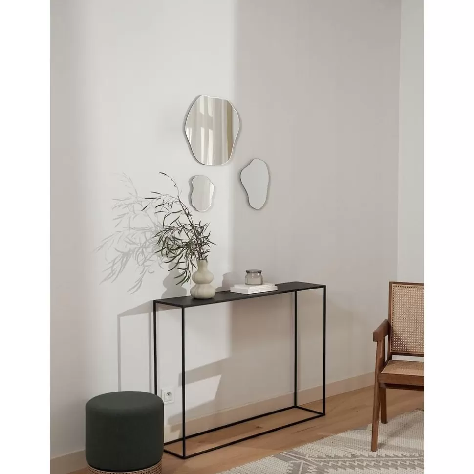 rahmenloses_wandspiegelset_lia_in_organischer_form_3erset_2-2.webp Discount Westwing Collection Rahmenloses Wandspiegel-Set Lia In Organischer Form, 3Er-Set