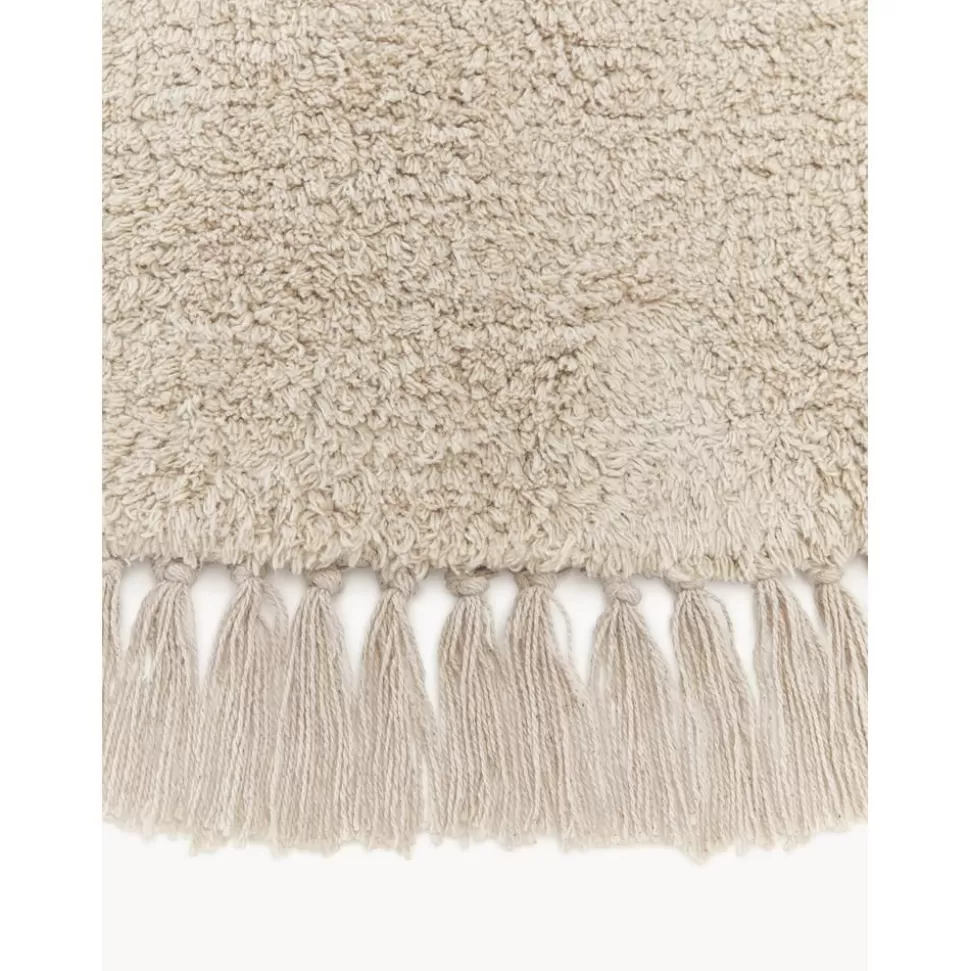 runder_baumwollteppich_daya_mit_fransen_handgetuftet_2-2.webp Discount Westwing Collection Runder Baumwollteppich Daya Mit Fransen, Handgetuftet