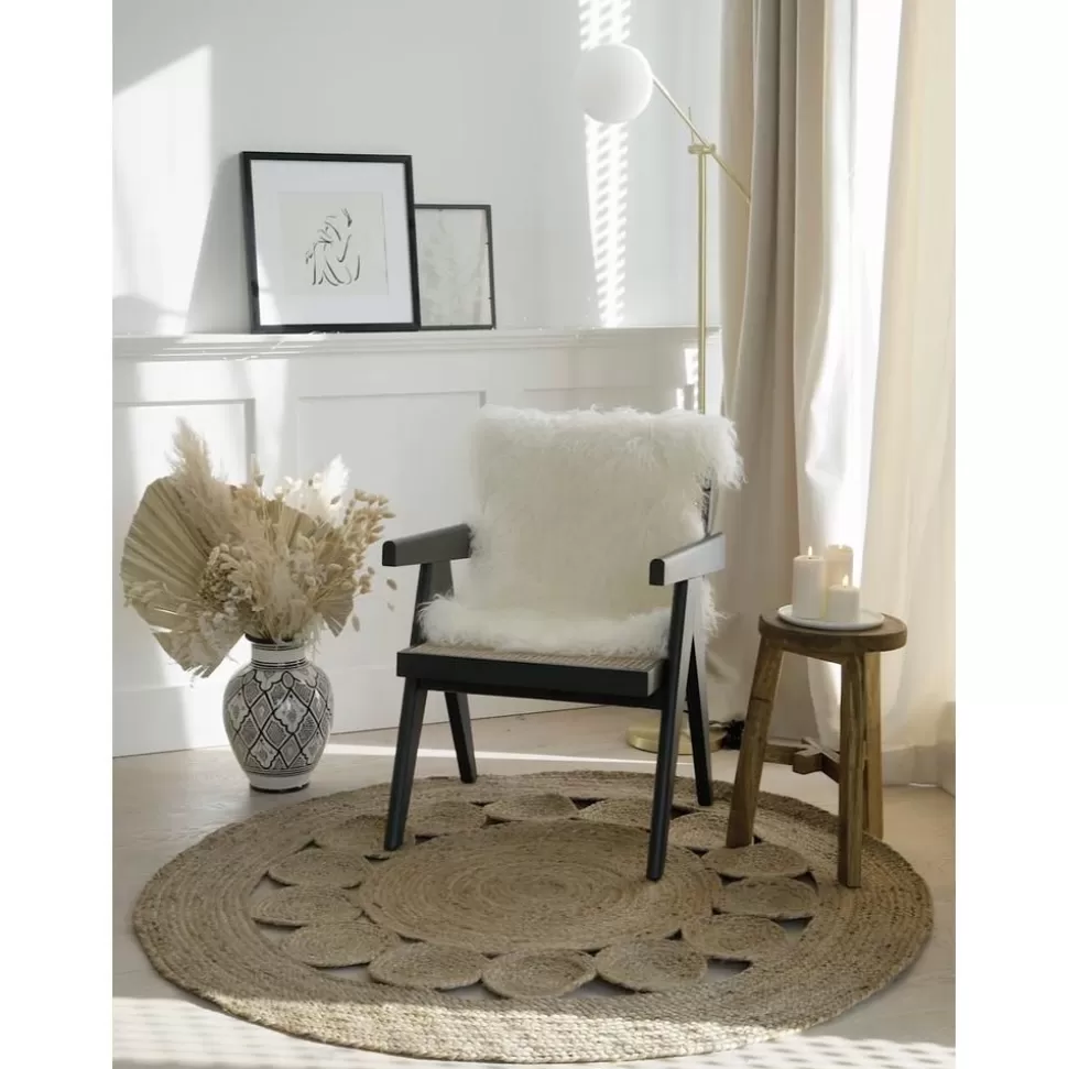 Online Westwing Collection Runder Jute-Teppich Tapu, Handgefertigt