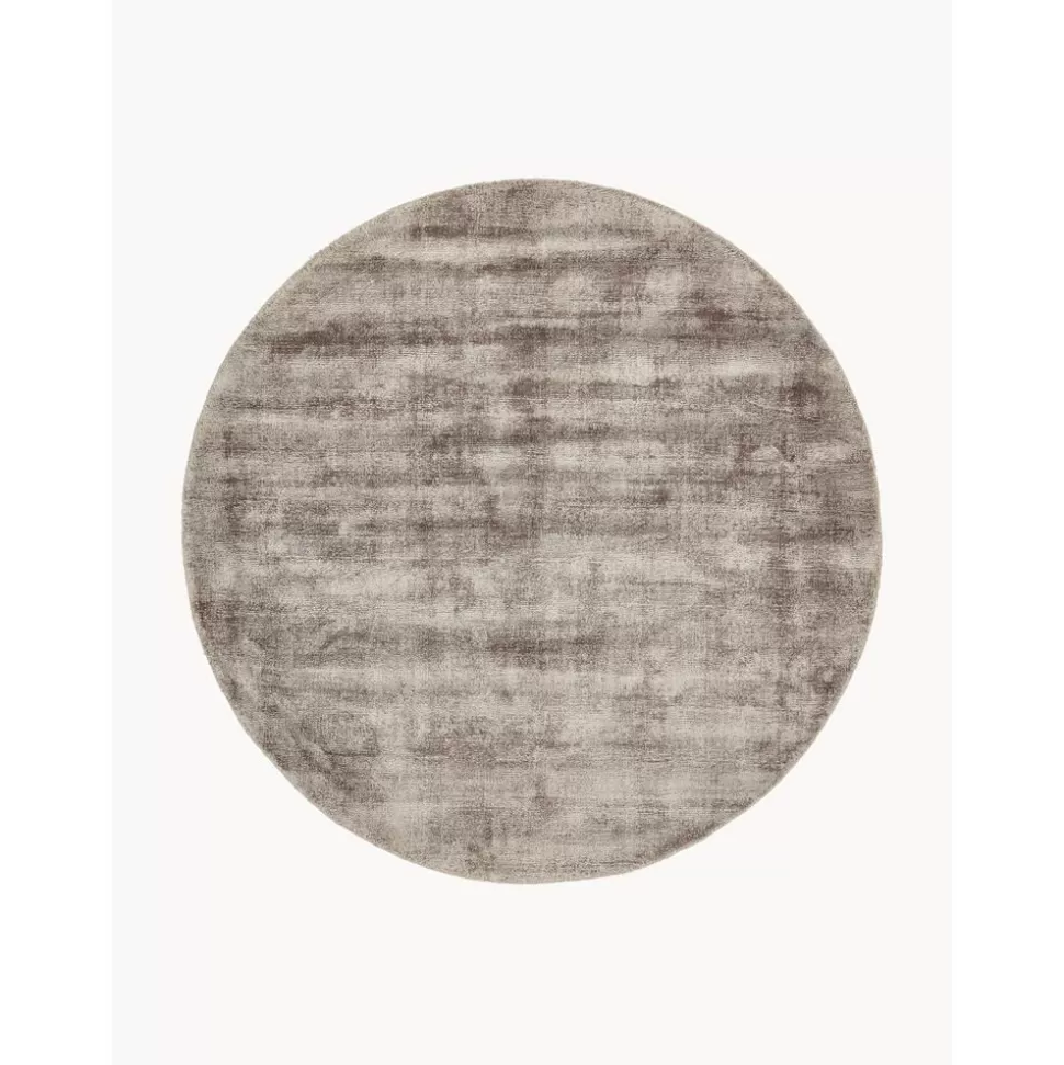 Cheap Westwing Collection Runder Viskoseteppich Jane, Handgewebt