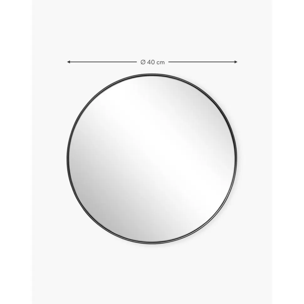 Fashion Westwing Collection Runder Wandspiegel Lacie