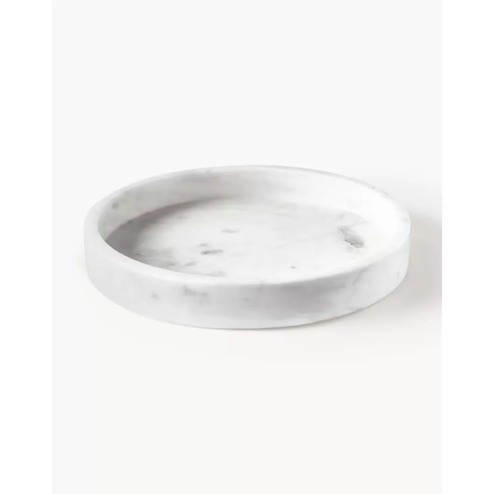 Hot Westwing Collection Rundes Deko-Tablett Venice Aus Marmor