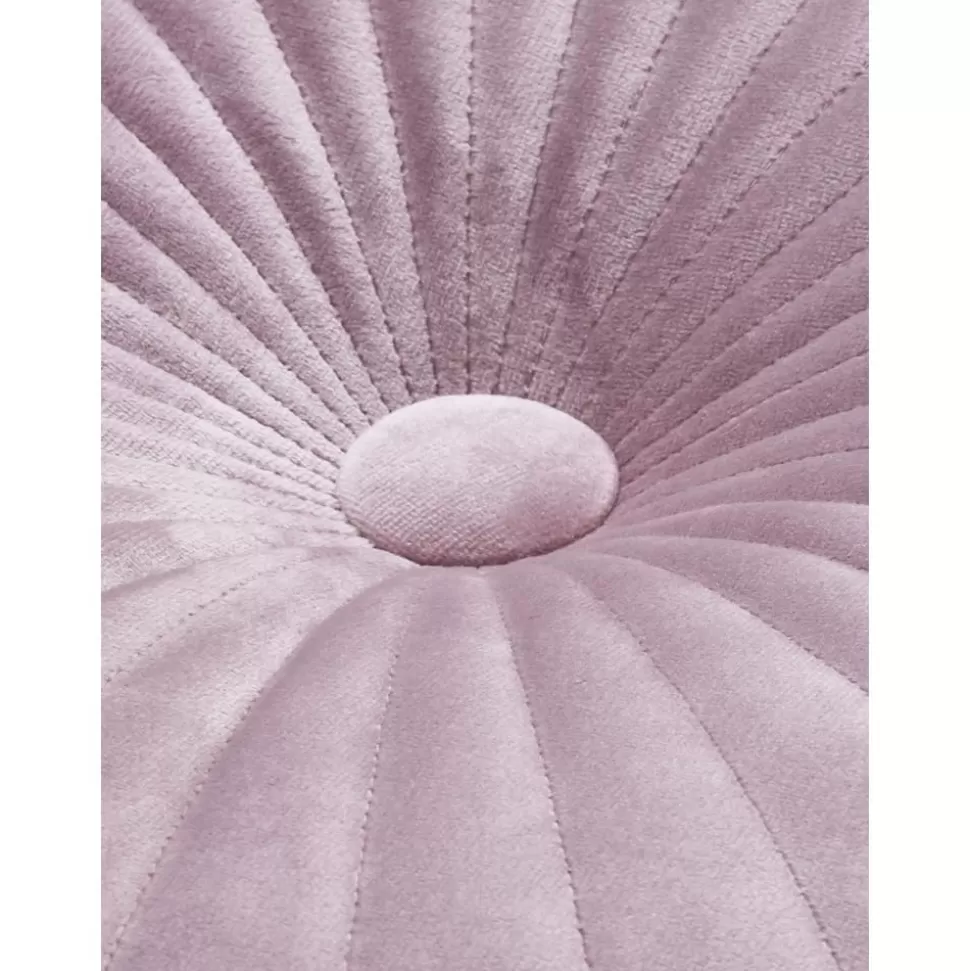 rundes_glanzendes_samtkissen_monet_in_altrosa_2-2.webp Online Westwing Collection Rundes Glanzendes Samt-Kissen Monet In Altrosa