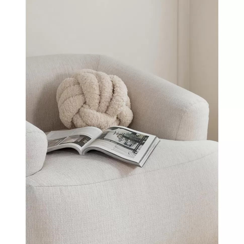 Shop Westwing Collection Teddy-Knoten-Kissen Dotty