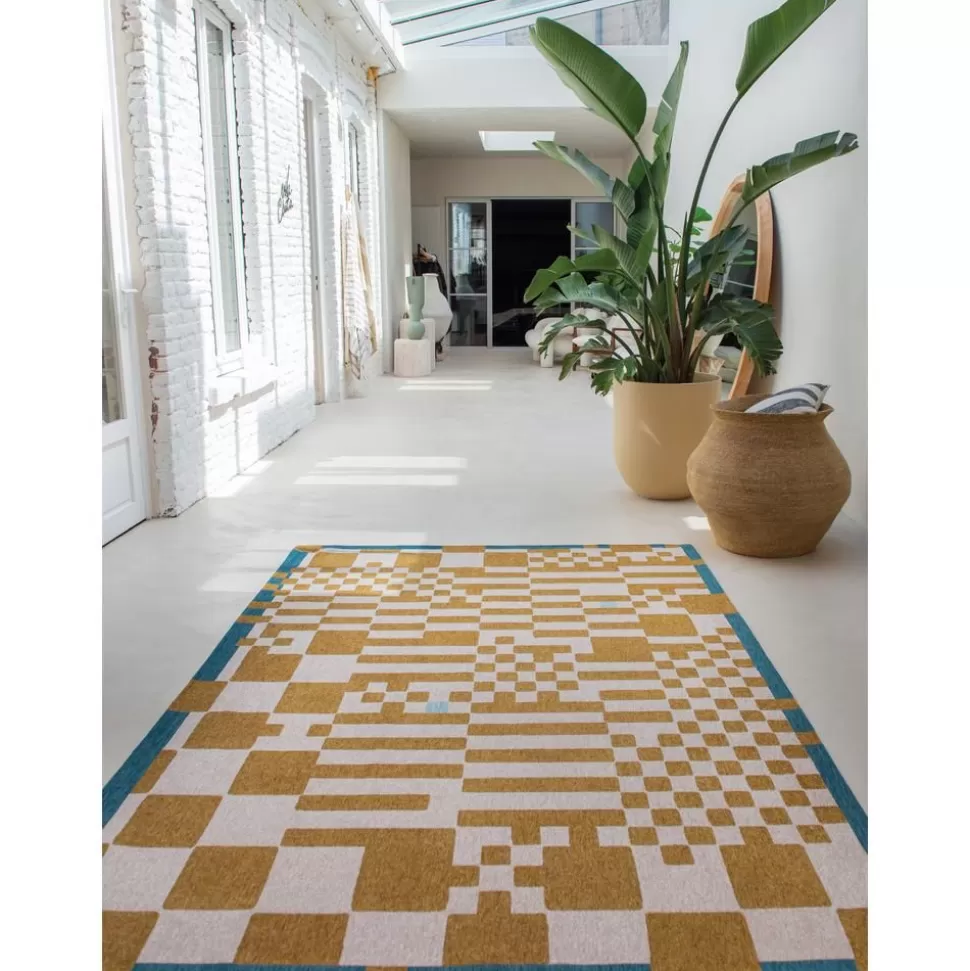 teppich_honey_mit_grafischem_muster_5-8.webp Clearance Louis de Poortere Teppich Honey Mit Grafischem Muster