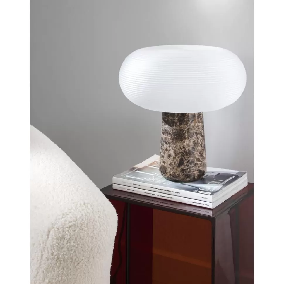 Sale Westwing Collection Tischlampe Mariella Mit Marmorfus