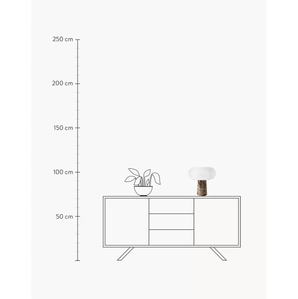 tischlampe_mariella_mit_marmorfus_8-2.webp Sale Westwing Collection Tischlampe Mariella Mit Marmorfus