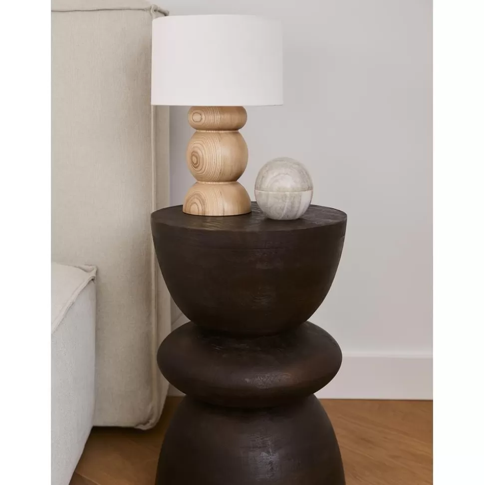 Online Westwing Collection Tischlampe Sascha Aus Hellem Eschenholz