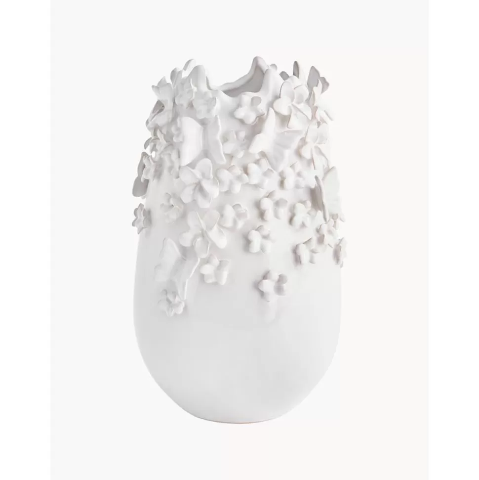 Best Sale Westwing Collection Vase Daphne Mit 3D-Verzierung