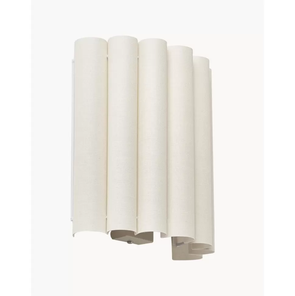 Shop Westwing Collection Wandleuchte Lucina Aus Leinen